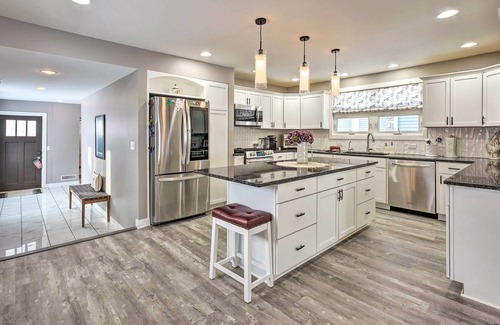 Portage House | Lakeside Retreat w/ Office & Stunning Views!