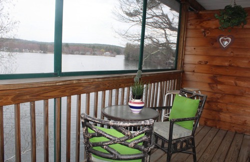 Winnisquam Condo | Lakeview Escape at Winnisquam - Cozy & Serene