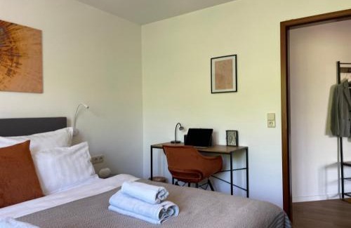 Renningen Apartment | LaMiaCasa Balcony Near Bosch and Train Station