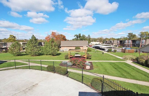 Indianapolis Apartment | Landing | Modern 2BD, Pool