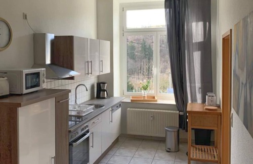 Borstendorf Villa | Large apartment in a villa with garden in Borstendorf