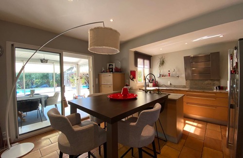 Saix House | Large air-conditioned house, swimming pool Secure Very quiet Pétanque, Table tennis