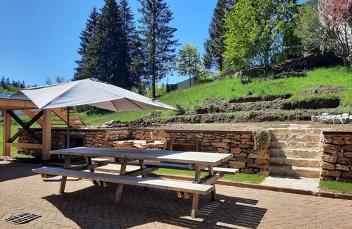 Premanon Apartment | Large apartment in village center with direct access to ski and hiking trails