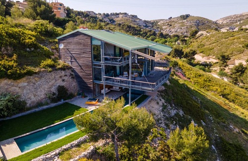 L'Estaque House | Large architect's house on the heights of l'Estaque in Marseille