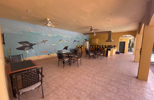 Loreto House | Large beach side home, with pool, hot tub, 2 kitchens, Fenced, Ocean view,