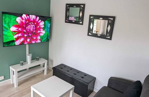 Brasles Apartment | Large, cosy studio, magnificent view over the Marne, fully equipped. Castle center