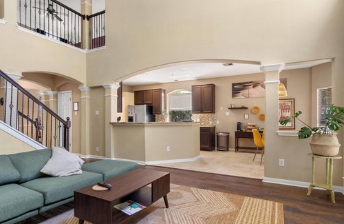 Manor House | Large family and pet friendly home with game room, multiple TVs, and ping pong!