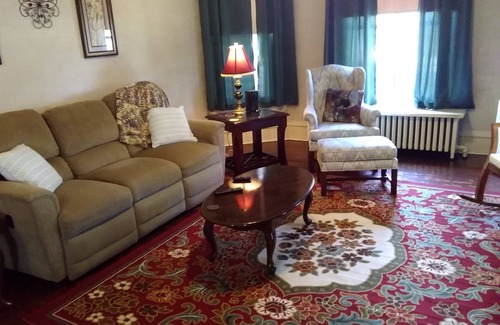 Michigan City Apartment | Large family friendly bottom unit, 3 minutes to lake, downtown & casino.