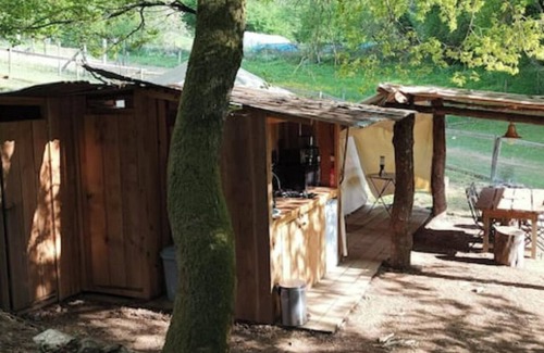 Saint-Eloy-les-Tuileries Cabin | Large furnished tent in the heart of nature