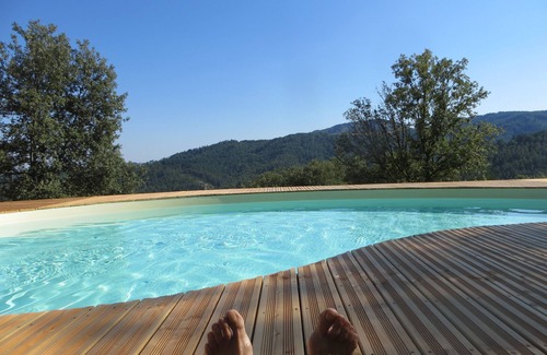 Blaunac Cottage | Large gite with PRIVATE POOL welcoming up to 13 people all year round