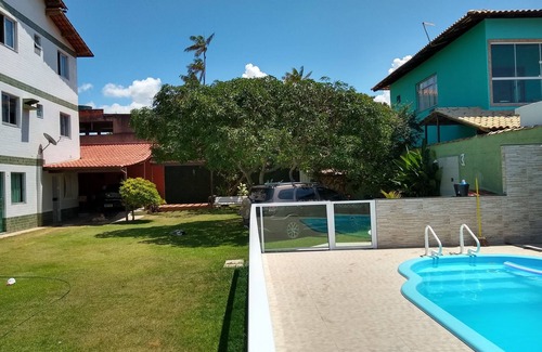Recanto da Sereia House | Large house with 7 air-conditioned suites and swimming pool 100 meters from the sea