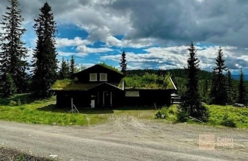 Ringsaker House | Large log cabin at Sjusjøen with sauna, fireplace and panoramic view
