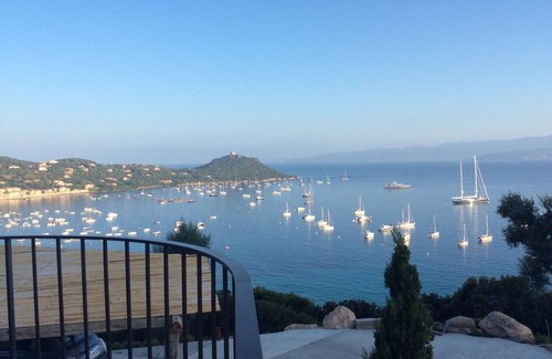 Belvedere-Campomoro Villa | Large luxury villa with swimming pool, exceptional view of the gulf