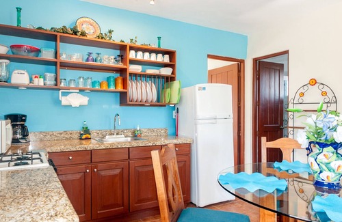 Puerto Morelos Apartment | Large modern 3rd floor apartment, fresh breeze, huge deck overlooking pool