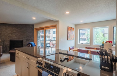 Historic District Condo | Large Ski-in/Walk-Out Downtown Ground Floor Family Friendly 2 Bedroom Unit