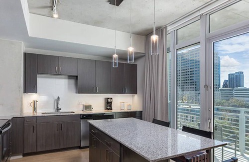 Civic District Resort | Large Studio Deluxe Condo with Separate Bedroom at Wyndham Austin
