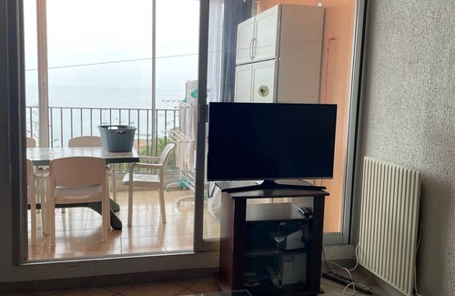 Ajaccio Apartment | Large studio with terrace, incredible sea view and beach 3 min away