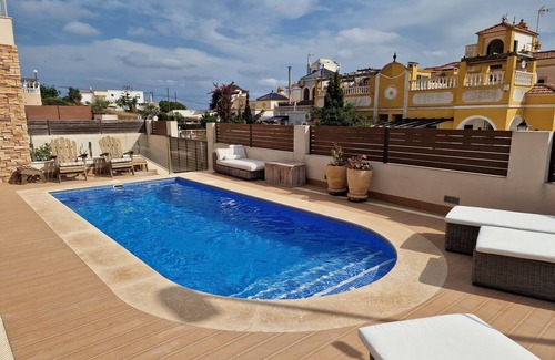 Torrevieja Villa | Large villa with private pool and walking distance to La Mata beach. Child-friendly.