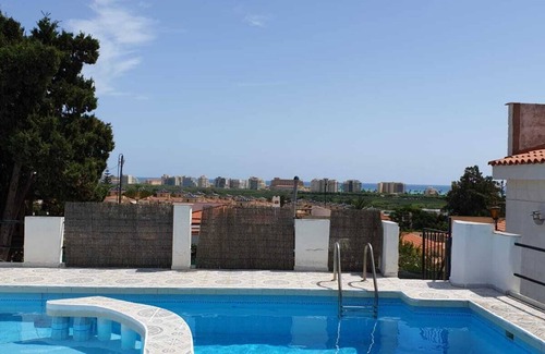 Peniscola Ski Chalet | Large villa with private pool in privileged area, for family or friends