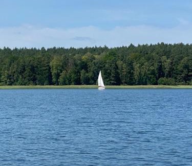 Swornegacie Villa | Lasy Jeziora, Cisza i Spokój, Grzybki i Rybki, Dom 180m2 w Swornegacie nad jeziorem Karsińskim