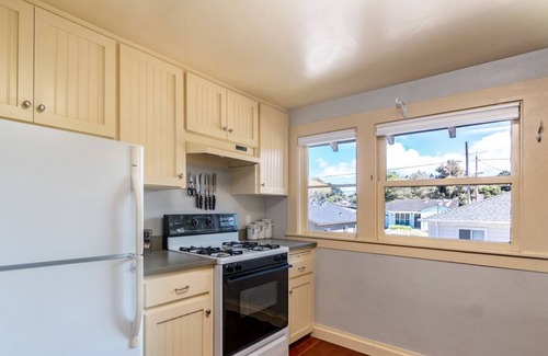 Pacific Grove House | Latitude Adjustment - Pacific Grove Duplex - Ocean View, Walk to Town, Pet Friendly!