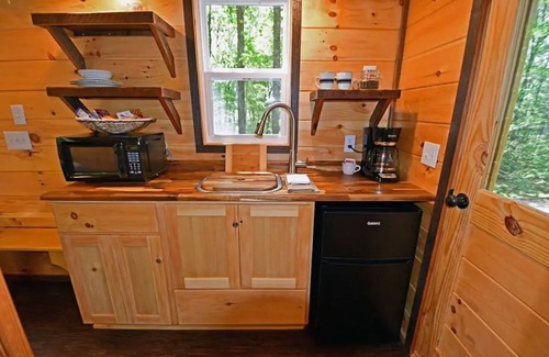 Clarkesville Cabin | Laurel Tiny Home at Bleu Canoe Campground