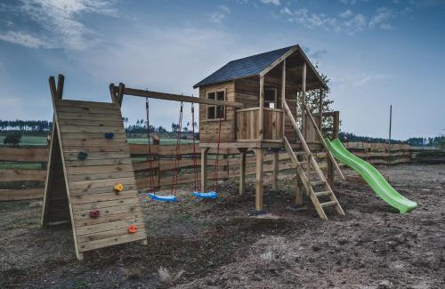 Sominy House | Lawendowy Zakątek 3 domek z balią