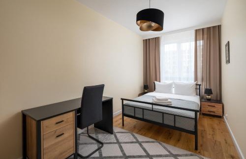 Warsaw Apartment | Lazurowa Deluxe Apartment by BookingHost