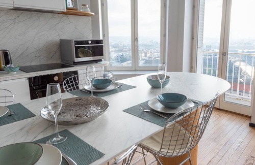 Lyon City Centre Apartment | Le 360 - Appt vue panoramique sur Lyon