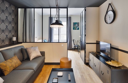 Bourg-l'Eveque Apartment | LE BROOKLYN - Inspiration US à deux pas des quais
