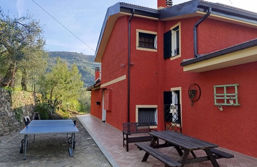 Imperia House | Le Casasse OLIVO - spacious country house amidst olive trees with sea view