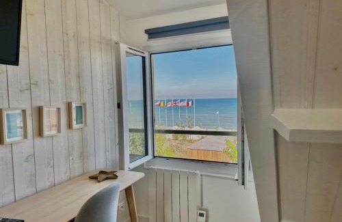 Langrune-sur-Mer Apartment | Le Central - Studio avec vue mer