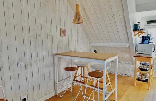 Langrune-sur-Mer Apartment | Le Central - Studio avec vue mer