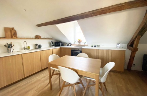 Cote Ouest Ormeaux Apartment | Le Châlet - Ultra Cocooning à 5 min Plage/Hypercentre