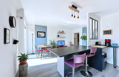 Le Relecq-Kerhuon Apartment | *Le Costour* beau T3 avec balcon et vue verdoyante