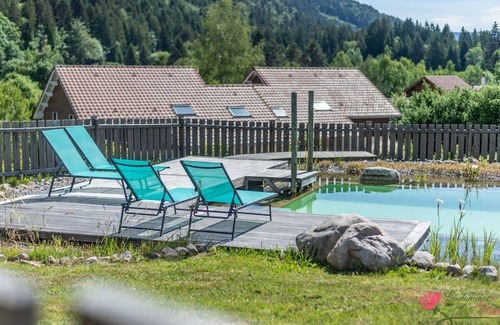 Gerardmer Ski Chalet | Le Domaine des Fleurs, Chalet La Reine des Prés 5* with sauna and swimming pool