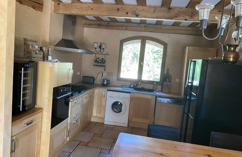 Tartara House | Le Domaine des Vignes, heated swimming pool in a large wooded park