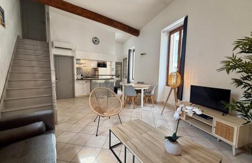 Quartier Administrations Apartment | Le Duplex des Arènes, idéalement situé et lumineux
