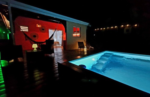 Saint-Francois House | "Le Jeïpur" Villa vue mer Piscine Privée