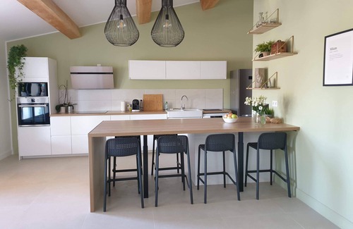 Caumont-sur-Durance House | Le mas des cerisiers, Heated swimming pool