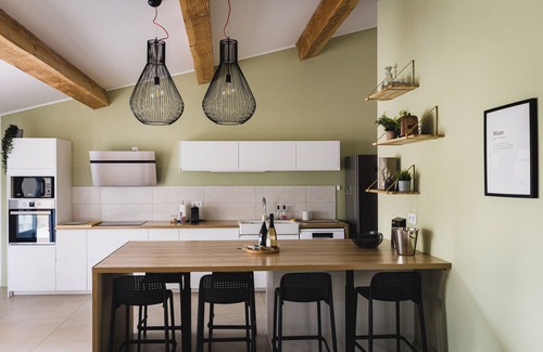 Caumont-sur-Durance House | Le mas des cerisiers, Heated swimming pool