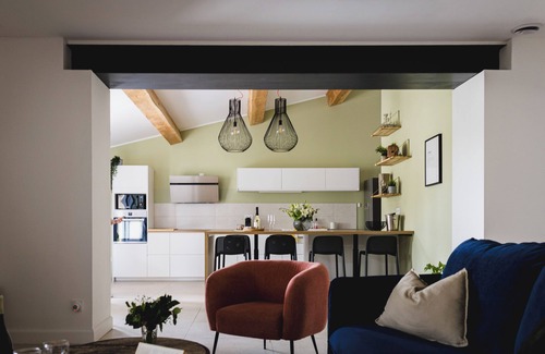 Caumont-sur-Durance House | Le mas des cerisiers, Heated swimming pool