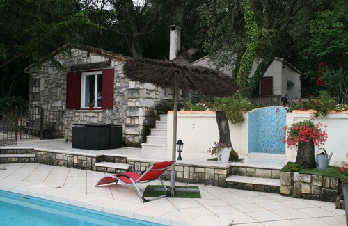 Comps Cottage | LE MAZET DE SOULAN WITH POOL. between Nimes, Arles, Avignon