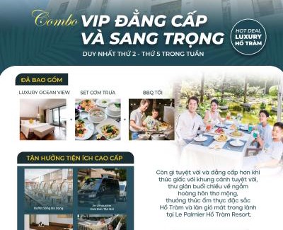Phuoc Thuan Resort | Le Palmier Ho Tram Resort - Beachfront with Private Beach
