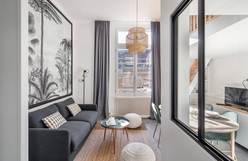 Graslin - Commerce Apartment | Le Pommeraye – Élégance & confort en plein cœur de Nantes