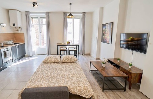 Oullins Apartment | Le République-cosy 4 pers-Oullins-Lyon Centre