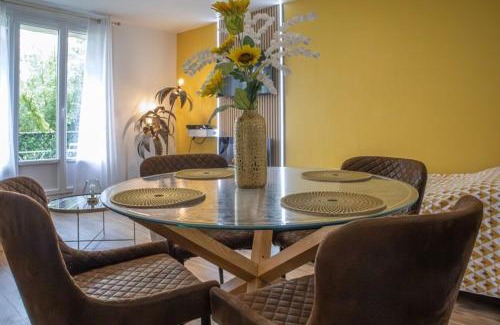 Bar-sur-Aube Apartment | Le SOLEIL D OR à 10 minutes de Nigloland