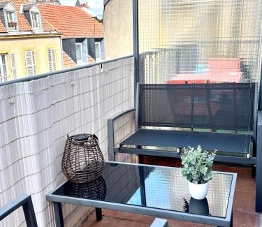 Metz-Centre – Ancienne Ville Apartment | Le St-Arnould - Vue Cathédrale, central & calme