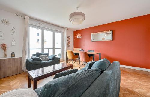 Fresnes Apartment | Le Zen - 5 pers- 3 Chambres - Orly & Paris