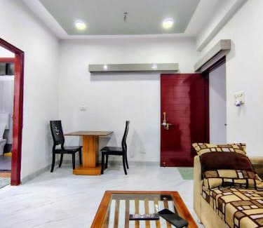 Indore Apartment | Leela Home stay Indore - Marigold - One BHK with large balcony